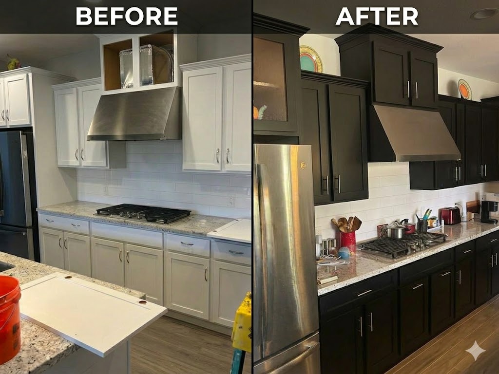 Custom Cabinet Painting 20